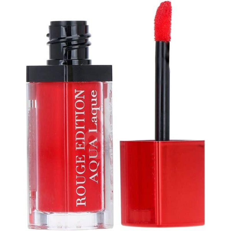Bourjois Rouge Edition Aqua Laque Lipstick 06 Feeling Reddy
