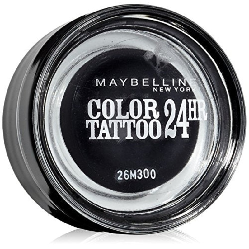 Maybelline Colour Tattoo 24 Hour Eye Shadow, Timeless Black