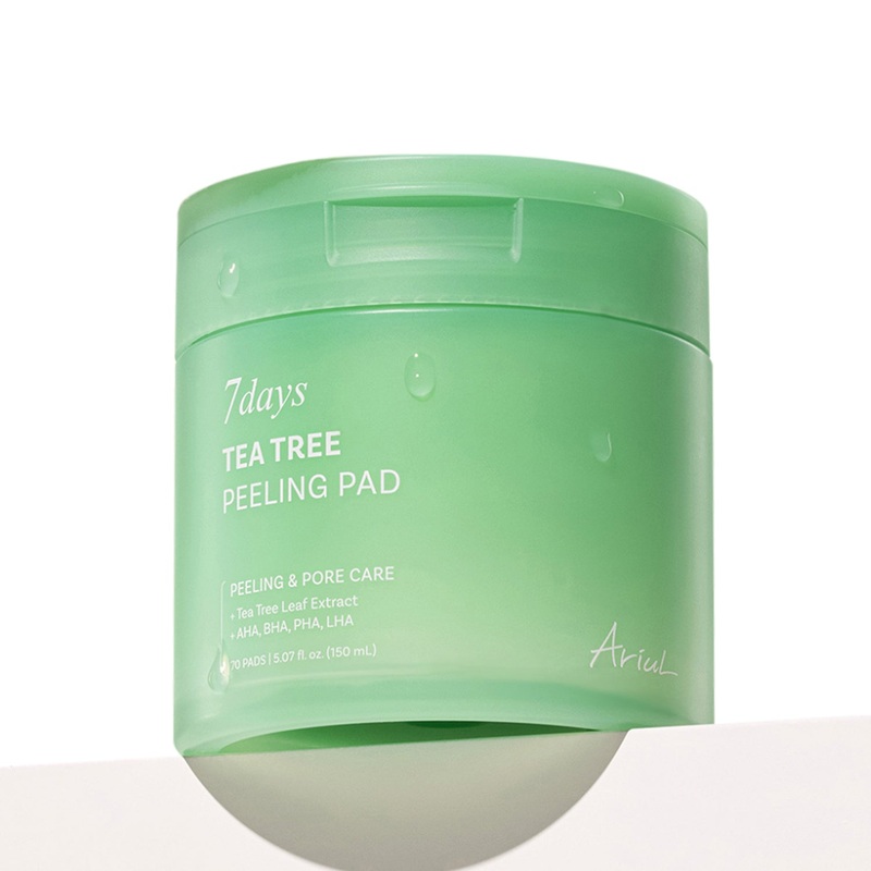 Ariul 7 Days Tea Tree Peeling Pad 70 Sheets
