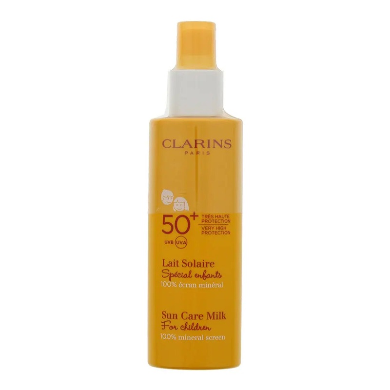 Clarins Sun Care Milk For Children 100% Mineral Screen Uva/Uvb 50+ Milk Spray 150ml – Ref 14551/0 Tester
