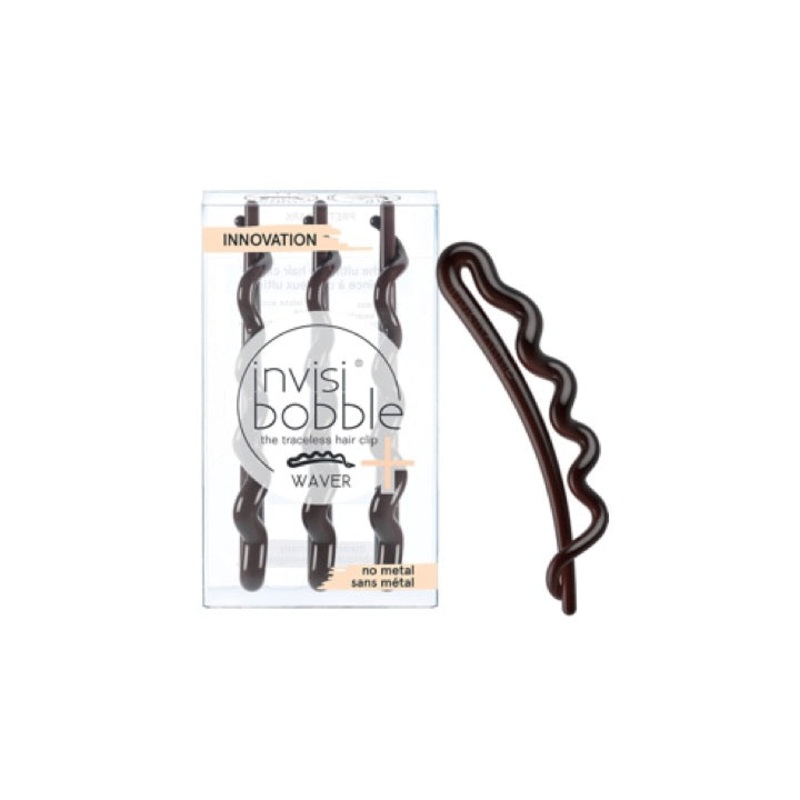 Invisibobble Hair Clip Brown