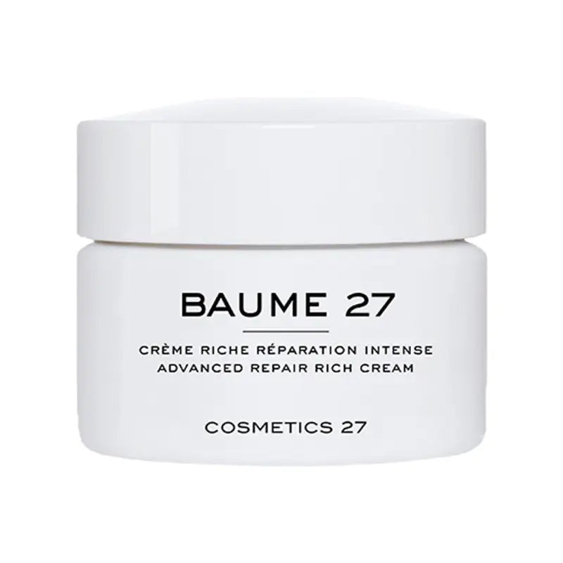 Cosmetics 27 Baume 27 Advanced Repair Rich Cream 30ml