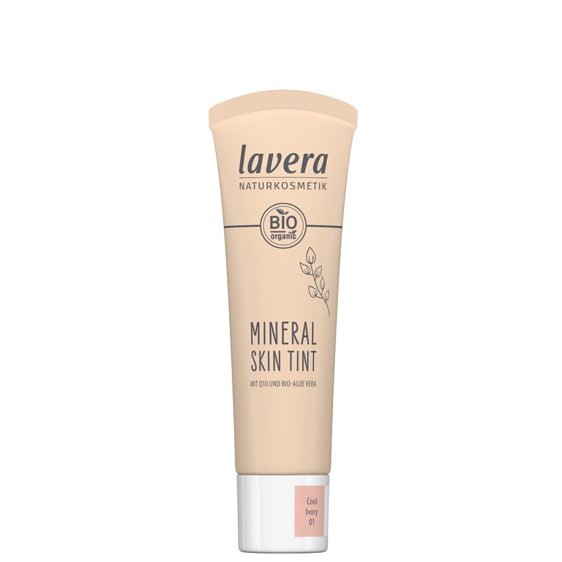 DISCONTINUED Lavera Mineral Skin Tint Q10 30ml Cool Ivory 01