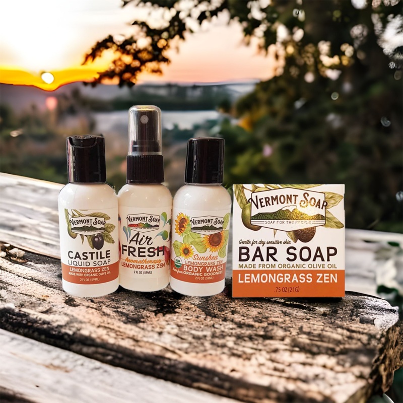 Lemongrass Travel Kit – Vermont Soap