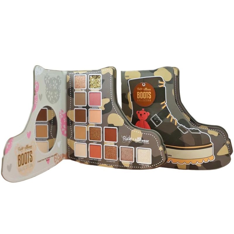 Rude Cosmetics Boots Collection 14 Pressed Pigment & Shadow – Wholesale 4 Units (RC-38090)