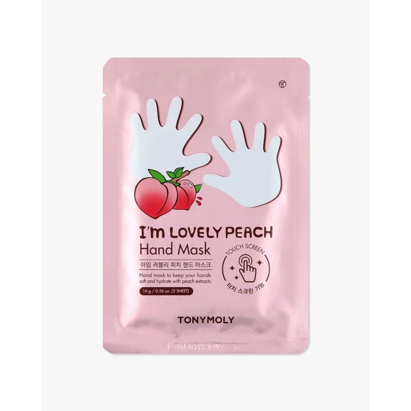 TONYMOLY I’m Lovely Peach Hand Mask