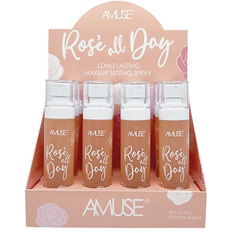 Amuse Rose All Day Setting Spray – Wholesale Display 12 Units (AM617)